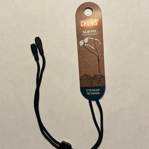 Chums Slip Fit Rope Eyewear Retainer - Black
